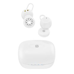Celly AMBIENTAL Headset True Wireless Stereo (TWS) In-ear Calls/Music USB Type-C Bluetooth White