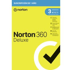 Norton 360 Deluxe Seguridad de antivirus Base Español 1 licencia(s) 1 año(s)