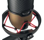 CHERRY UM 9.0 PRO RGB Negro, Cobre Micrófono de superficie para mesa