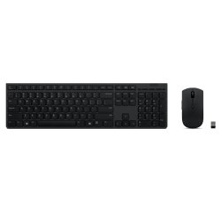 Lenovo 4X31K03951 keyboard Mouse included RF Wireless + Bluetooth Italian Black
