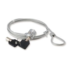Conceptronic CNBSLOCK15 cable antirrobo Plata 1,5 m