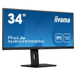 iiyama ProLite XUB3493WQSU-B5 - LED-Monitor - 86.7 cm (34")