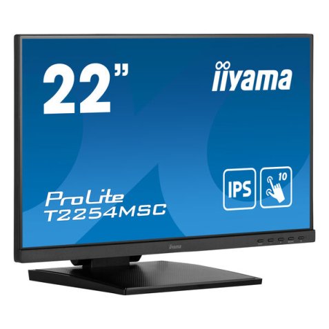 iiyama ProLite T2254MSC-B1AG computer monitor 54,6 cm (21.5") 1920 x 1080 Pixels Full HD LED Touchscreen Zwart