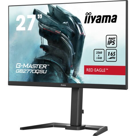 iiyama G-MASTER GB2770QSU-B5 écran plat de PC 68,6 cm (27") 2560 x 1440 pixels Wide Quad HD LED Noir