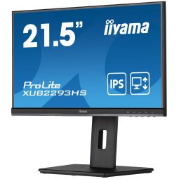 iiyama ProLite XUB2293HS-B5 écran plat de PC 54,6 cm (21.5") 1920 x 1080 pixels Full HD LED Noir