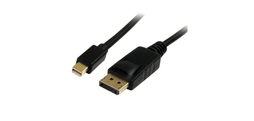 StarTech.com 1m (3ft) Mini DisplayPort to DisplayPort 1.2 Cable - 4K x 2K UHD Mini DisplayPort to DisplayPort Adapter Cable - Mini DP to DP Cable for Monitor - mDP to DP Converter Cord