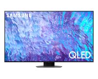 Samsung Series 8 TV QE98Q80CATXZT QLED 4K, Smart TV 98" Processore Neural Quantum 4K, SuperSlim Design, Carbon Silver 2023