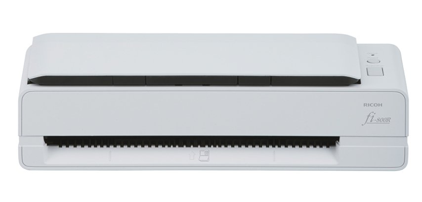 Ricoh fi-800R Alimentador automático de documentos (ADF) + escáner de alimentación manual 600 x 600 DPI A4 Negro, Blanco