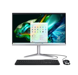 Acer Aspire C24-1300 AMD Ryzen™ 5 7520U 60,5 cm (23.8") 1920 x 1080 pixels PC All-in-One 8 Go 512 Go SSD Windows 11 Home Wi-Fi 6 (802.11ax) Argent