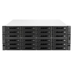 QNAP TS-H3087XU-RP NAS Rack (4 U) Intel Xeon E E-2378 64 Go DDR4 0 To QuTS hero Noir, Blanc