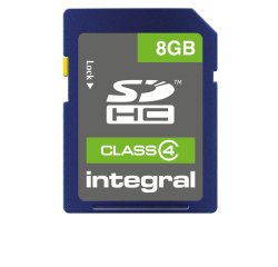 Integral INSDH8G4V2 mémoire flash 8 Go SD UHS-I