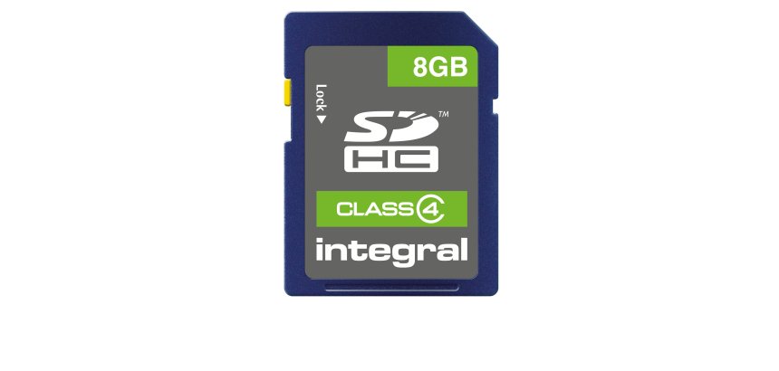 Integral INSDH8G4V2 mémoire flash 8 Go SD UHS-I