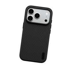 PanzerGlass CARE™ by ® Fusion Fabric Case Black w. MagSafe iPhone 18 Pro | 17 Pro protective case for mobile phones 16 cm (6.3") Cover Black