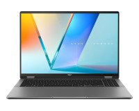ASUS Vivobook 16 Flip TP3607AA-FLIP-DISSI3X Copilot+ PC Intel Core Ultra 7 355 Hybride (2-en-1) 40,6 cm (16") Écran tactile WUXGA 16 Go LPDDR5x-SDRAM 512 Go SSD Wi-Fi 7 (802.11be) Windows 11 Pro Gris