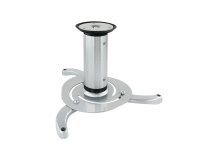 TooQ SOPORTE UNIVERSAL DE TECHO GIRATORIO 360º PARA PROYECTOR PLATA