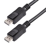 Cable de 3m Certificado DisplayPort 1.2 4k con Cierre de Seguridad - 2x Macho DP