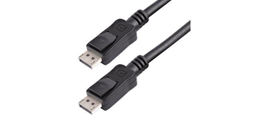 StarTech.com Câble DisplayPort 1.2 de 3 m - Câble DisplayPort Certifié VESA 4K x 2K Ultra HD - Câble DP à DP pour Moniteur - Cordon Vidéo/Affichage DP - Connecteurs DP à Verrouillage