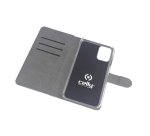 Celly Wally custodia per cellulare 16,5 cm (6.5") Custodia a libro Grigio, Bianco