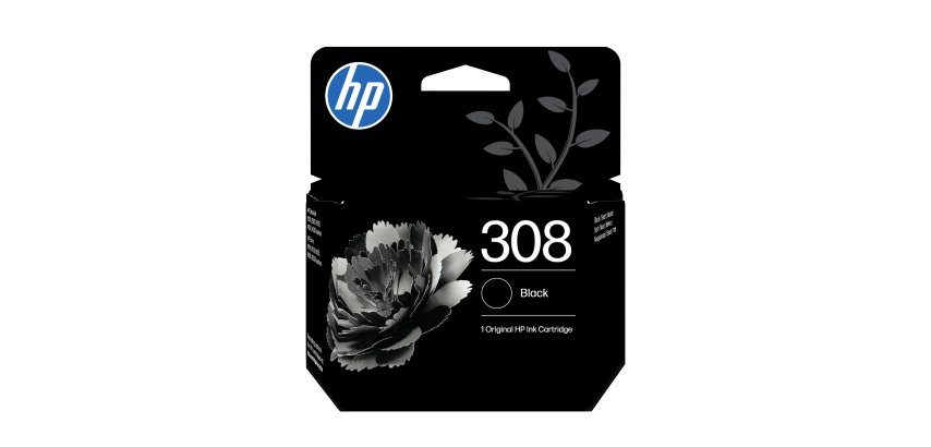 HP Cartucho de Tinta Original 308 negra