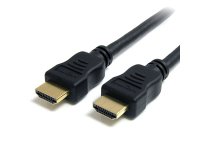 Cable HDMI de alta velocidad con Ethernet 1m -2x HDMI Macho - Ultra HD 4k x 2k - Negro
