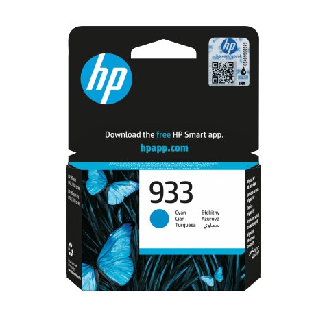 HP 933 Cyan Officejet Ink Cartridge