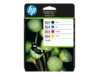 HP 364 4-pack Black/Cyan/Magenta/Yellow Original Ink Cartridges