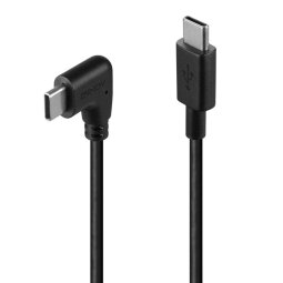 Lindy 32005 câble USB USB 2.0 1 m USB C Noir