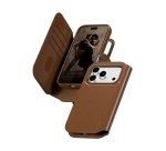 PanzerGlass CARE™ by ® Tango 2-in-1 Wallet Case Brown w. MagSafe iPhone 2026 Pro | 17 Pro protective case for mobile phones Transparent Cover