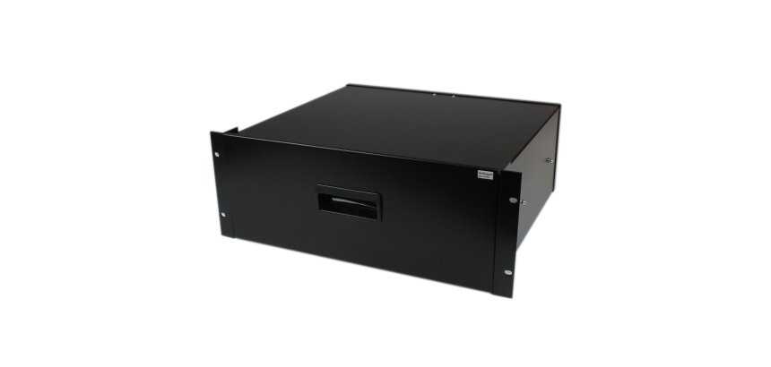 StarTech.com Tiroir de stockage en acier noir 4U pour racks et armoires 48 cm