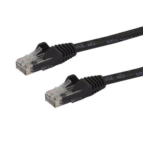 StarTech.com Cable de Red Ethernet Snagless Sin Enganches Cat 6 Cat6 Gigabit 7m - Negro