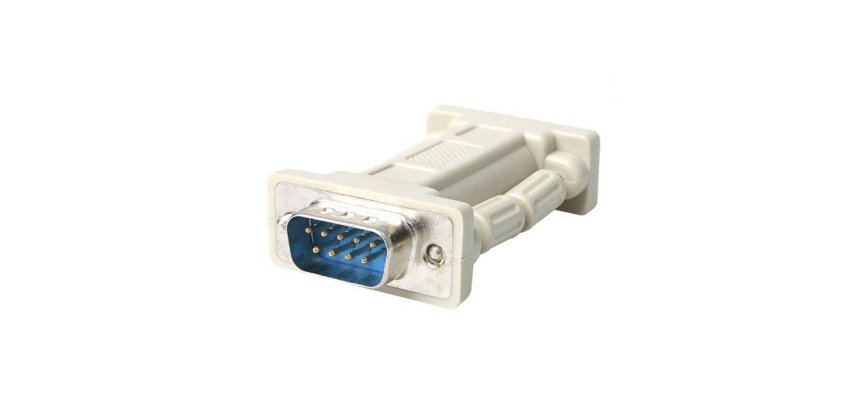 Adaptador NM9MF cambiador de género para cable DB9 Gris