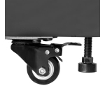 StarTech.com Armoire Rack Serveur 22U à 4 Montants, Armoire Verrouillable 19" pour Ordinateur/AV/Équipement IT, Rack Réseau pour Bureau/Domicile avec Roulettes et Rails de Montage Ajustables