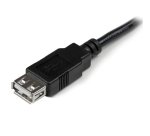 Cable de 0,15m de Extensión Alargador USB 2.0 - Macho a Hembra USB A - Extensor