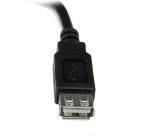 Cable de 0,15m de Extensión Alargador USB 2.0 - Macho a Hembra USB A - Extensor