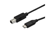 StarTech.com Câble USB-B vers USB-C de 3m, Câble de Transfert de Données, USB 2.0, USB-C