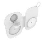 Celly MAGPOCKET3IN1WH Caricabatterie per dispositivi mobili Cuffie, Smartphone, Orologio intelligente Bianco USB Carica wireless Ricarica rapida Interno