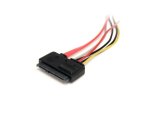 StarTech.com Câble d'extension pour données et alimentation SATA 22 broches 30 cm