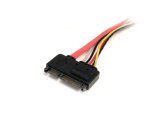 StarTech.com Câble d'extension pour données et alimentation SATA 22 broches 30 cm