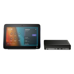 Poly Kit de base Studio G9 Plus pour Mini-PC IP HP Microsoft Teams avec TC10
