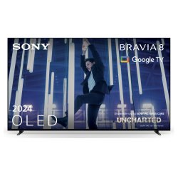 Sony BRAVIA 8 OLED 65 Pollici 4K HDR Google Smart TV (2024) | Gaming Menu for PlayStation 5, IMAX Enhanced, Dolby Vision Atmos, Chromecast, AirPlay, 120Hz 65XR83