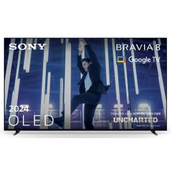 Sony BRAVIA 8 OLED 55 Pollici 4K HDR Google Smart TV (2024) | Gaming Menu for PlayStation 5, IMAX Enhanced, Dolby Vision Atmos, Chromecast, AirPlay, 120Hz 55XR83