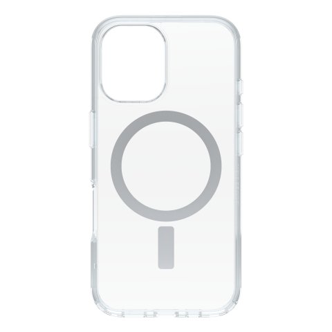 OtterBox Symmetry Series Clear para MagSafe para Apple iPhone 16, Transparente