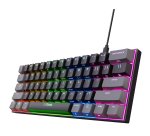 Trust GXT 867 Acira tastiera Gaming USB QWERTY Italiano Nero