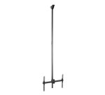 Soporte de Techo para TV - Soporte Universal de Cielo Raso para TV con Mástil Telescópico Largo Ajustable - Soporte VESA para Pantallas de 32" a 75" - Giro e Inclinación