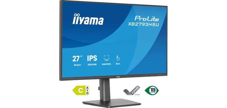 iiyama ProLite XB2793HSU-B1 écran plat de PC 68,6 cm (27") 1920 x 1080 pixels Full HD LED Noir