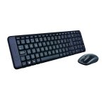 Logitech Wireless Combo MK220 Teclado Español + Ratón USB Negro