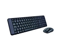 Logitech Wireless Combo MK220 Teclado Español + Ratón USB Negro