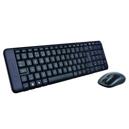 Logitech Wireless Combo MK220 Teclado Español + Ratón USB Negro