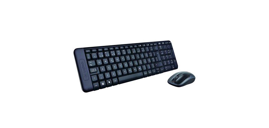 Logitech Wireless Combo MK220 Teclado Español + Ratón USB Negro