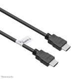 Cable alargador HDMI , 1 metro, 1 m, HDMI tipo A (Estándar), HDMI tipo A (Estándar), 10,2 Gbit/s, Negro